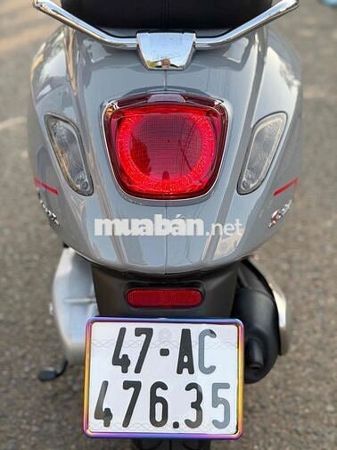 Chính chủ phố VESPA_iget 9.000km Xám xi măng