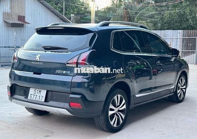 Peugeot 3008 1.6 Turbo 2018 Xanh Ánh Tím quá đẹp