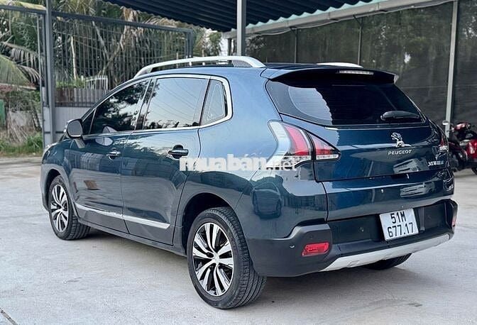 Peugeot 3008 1.6 Turbo 2018 Xanh Ánh Tím quá đẹp