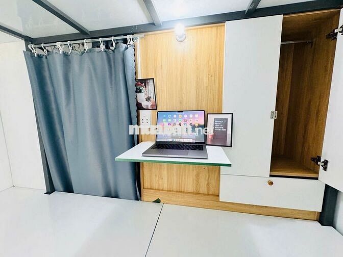 CHO THUÊ SLEEPBOX TIỆN NGHI GÒ VẤP CHỈ 1TR5 BAO HẾT PHÒNG 4-6 NGƯỜI ✨