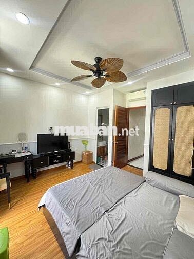 cho thuê nhà 1/ nguyễn văn khối (4x12) lửng , 2 lầu , st , 5pn , 4wc