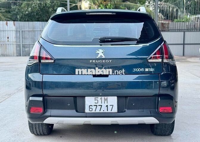 Peugeot 3008 1.6 Turbo 2018 Xanh Ánh Tím quá đẹp
