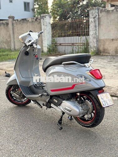 Chính chủ phố VESPA_iget 9.000km Xám xi măng