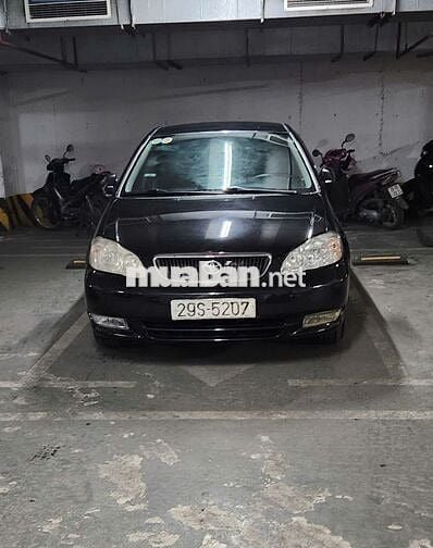 Toyota Corolla Altis 2003 Số sàn Đen