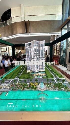 Vốn 300tr sở hữu Căn hộ ven sông sài gòn - bến du thuyền -