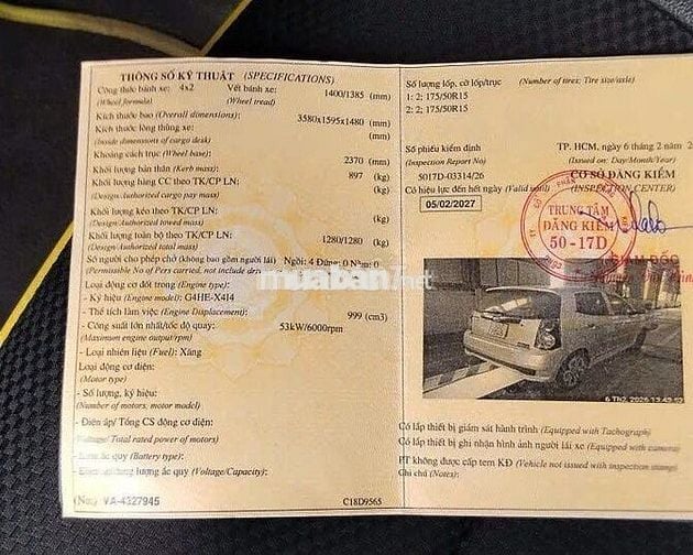 KIA MORNING TỰ ĐỘNG NHẬP KHẨU 2010, 1 CHỦ TỪ ĐẦU