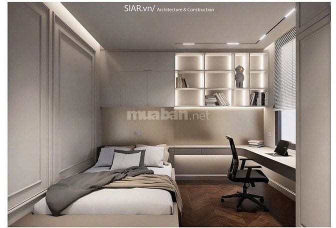 Biệt Thự Phố Mặt Tiền Trần Huy Liệu, 6m x 16m, 6 PN, Nội Thất Cao Cấp