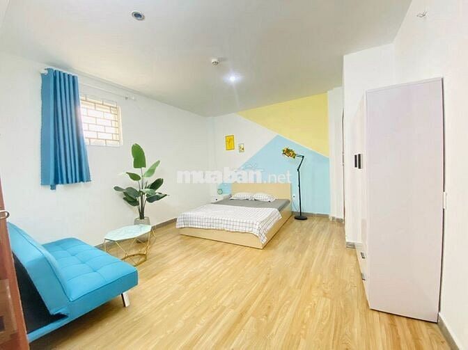 Cho Thuê Căn Hộ 1PN Riêng Có Nội Thất_Ngay Gần Sân Bay TNS_Tân Bình 