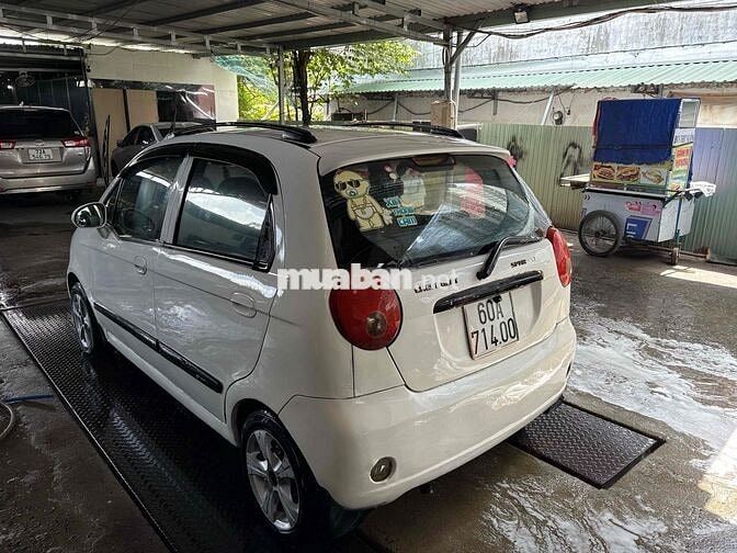 Chevrolet Spark 2009 Số sàn Trắng