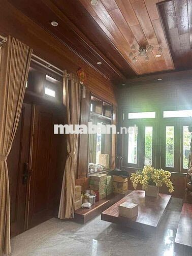 🏡 Nhà BIỆT THỰ, 2 mặt tiền, full nội thất gỗ hương cao cấp