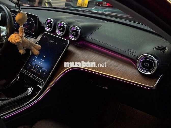 Mercedes C200plus V1 2023 Màu Đỏ nội thất Đen