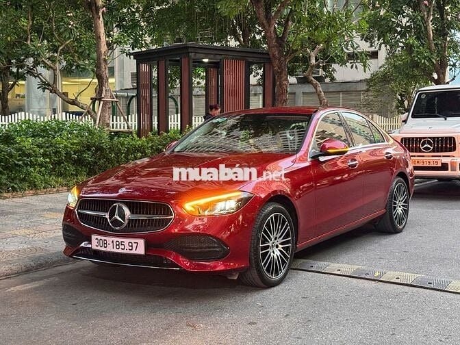 Mercedes C200plus V1 2023 Màu Đỏ nội thất Đen