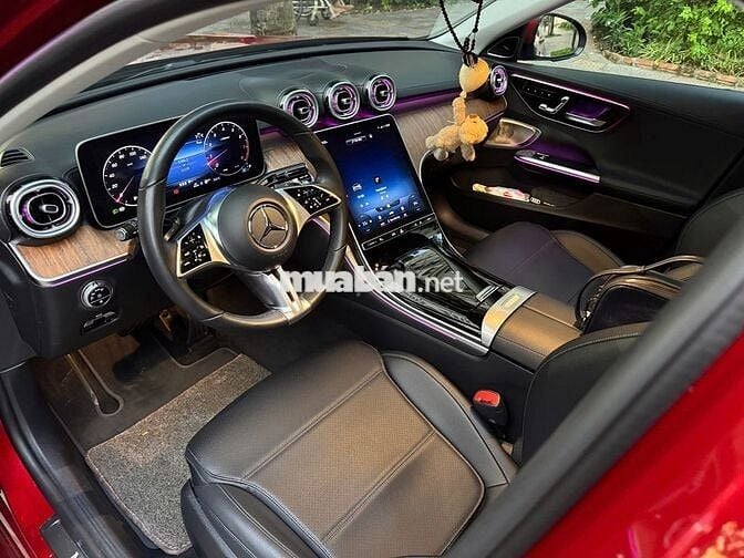 Mercedes C200plus V1 2023 Màu Đỏ nội thất Đen