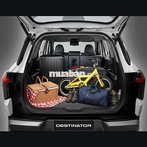 Mitsubishi Destinator SUV 7 chỗ Turbo, trả góp 85%