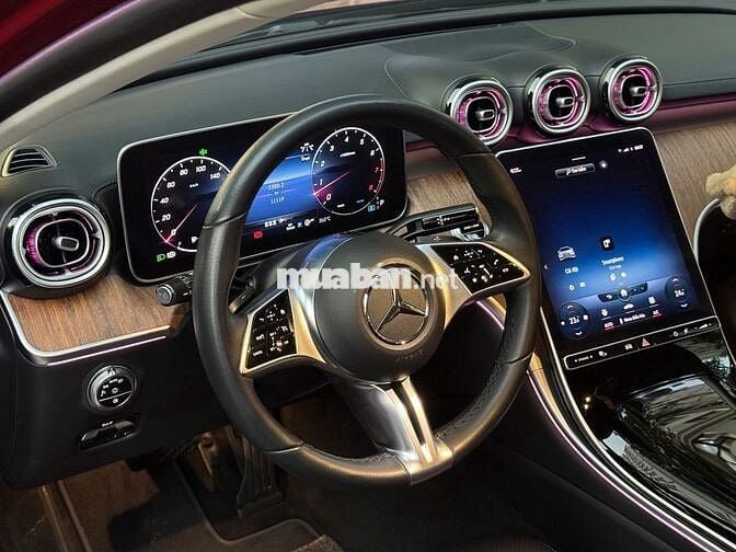 Mercedes C200plus V1 2023 Màu Đỏ nội thất Đen