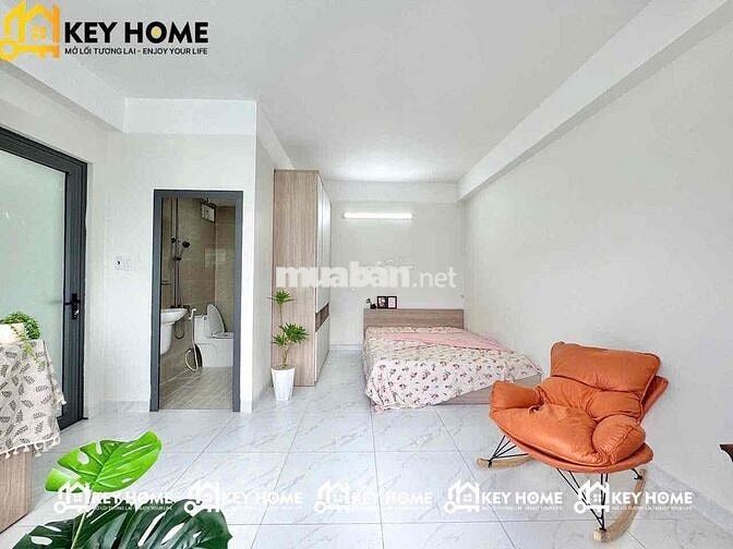 🌟CHDV FULL NỘI THẤT BAN CÔNG LỚN GẦN NHÀ MÁY BIA - GÒ VẤP
