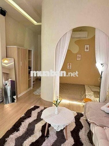 STUDIO FULL NỘI THẤT - CỬA SỔ THOÁNG - DƯƠNG QUẢNG HÀM - GẦN VLU, IUH