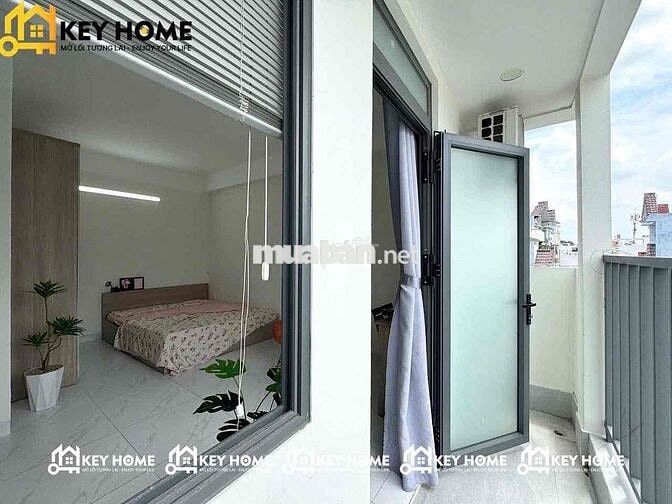 🌟CHDV FULL NỘI THẤT BAN CÔNG LỚN GẦN NHÀ MÁY BIA - GÒ VẤP