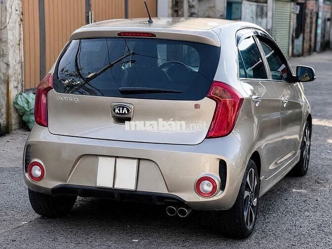 Kia Morning SI 2016 Tự động Vàng cát 40000 km