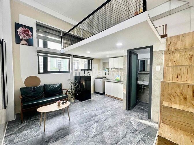 DUPLEX gác cao thiết kế HIỆN ĐẠI ngay Aeon TP gần ĐH HUIT ĐH VĂN HIẾN