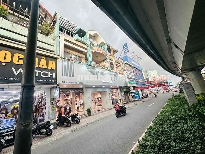CHO THUÊ NHÀ MẶT TIỀN NGUYỄN OANH P7 GÒ VẤP NGAY NGÃ 5 NGANG 8M
