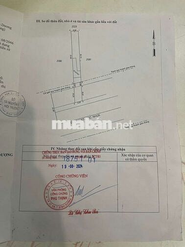 Đất Mặt Tiền kinh doanh Dĩ An, Bình Dương