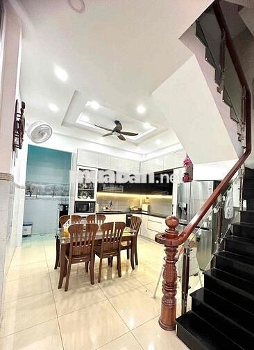 Nhà hẻm 520 Quốc Lộ 13 gần Vạn Phúc 1tr2l 4PN 3WC giá 17tr/th ful nt