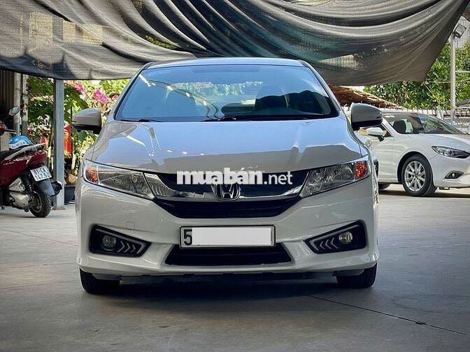 Honda City CVT 2017 Trắng Tự động 80.000 km