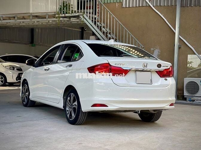 Honda City CVT 2017 Trắng Tự động 80.000 km