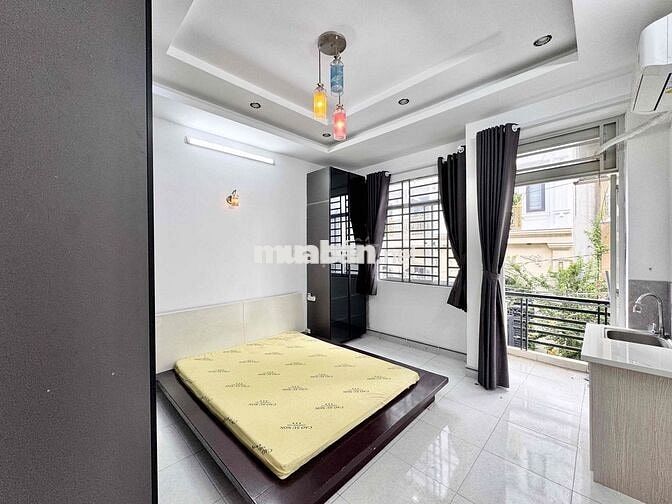 CHO THUÊ PHÒNG BAN CÔNG GIÁ RẺ FULL NỘI THẤT NGAY EMART PHAN HUY ÍCH