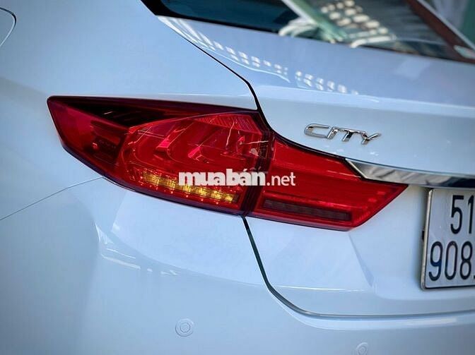Honda City CVT 2017 Trắng Tự động 80.000 km