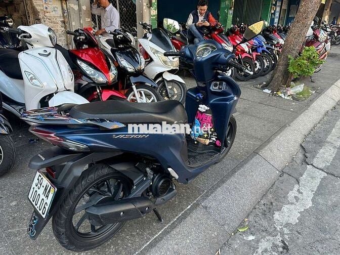 Honda Vision 2022 Xanh Đã sử dụng