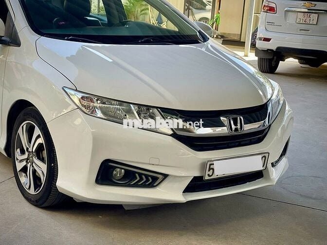 Honda City CVT 2017 Trắng Tự động 80.000 km