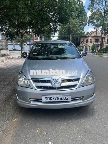 Toyota Innova G xịn 2006 Số sàn Bạc
