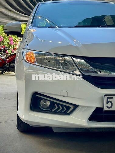 Honda City CVT 2017 Trắng Tự động 80.000 km