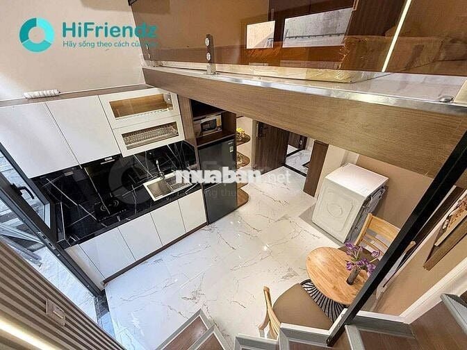 Duplex cao cấp hiện đại - có sân sau