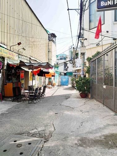 HẺM ÂU CƠ P9 TÂN BÌNH NGAY CHỢ, 4x12 3.5 TẦNG