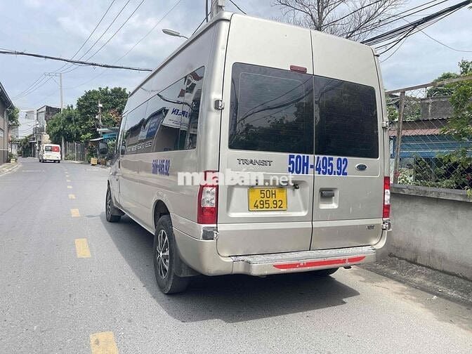 Ford Transit 2014 Vàng cát Xe khách