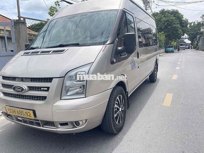 Ford Transit 2014 Vàng cát Xe khách