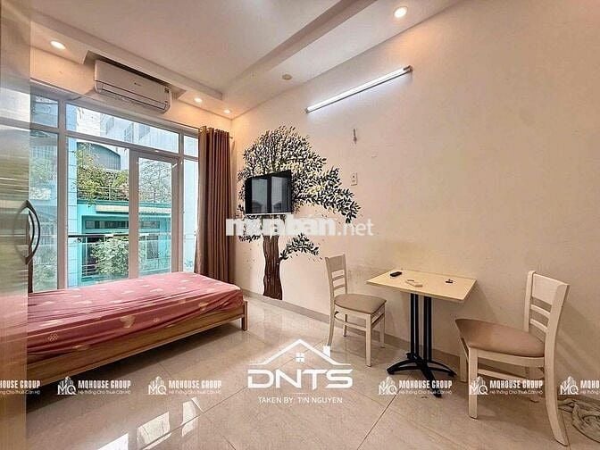 Phòng trọ quận 1 full nội thất ban công gần đh Văn Lang,Hoa Sen, Metro