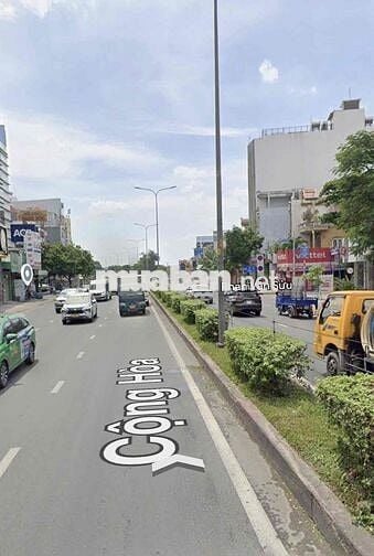Bán đất MT Cộng Hòa, ngang 30m, DT 853m², gần Metro Cộng Hòa - Trườn