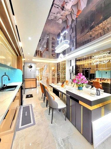 Bán nhà đẹp 6 lầu hẻm 535 Thống Nhất 100m2 T.máy gần trường C2 12.8 tỷ