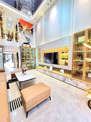Bán nhà đẹp 6 lầu hẻm 535 Thống Nhất 100m2 T.máy gần trường C2 12.8 tỷ