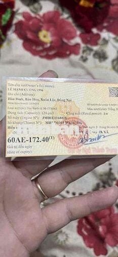 Bán xe Vario 125cc đời 2024 chính chủ