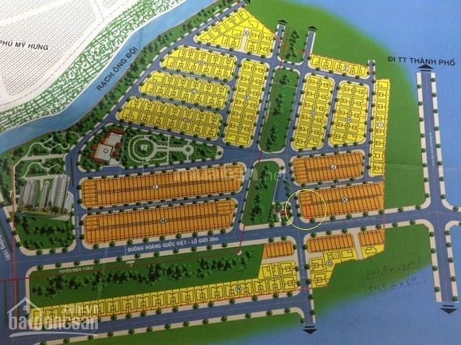 Bán 132m2 đất ở MT Hoàng Quốc Việt, KDC Vạn Phát Hưng, P.Tân Mỹ, TPHCM