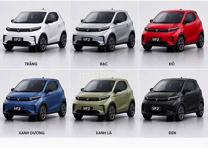 VinFast VF2 Ô tô điện nhiều màu