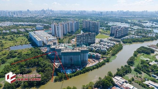 Bán nhanh căn góc Trellia Cove view trực diện sông 2PN - 2WC 73m²=5.5t