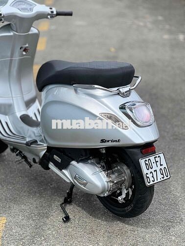 Piaggio Vespa Sprint 125 Abs Bạc Posche Bao Ra Tên
