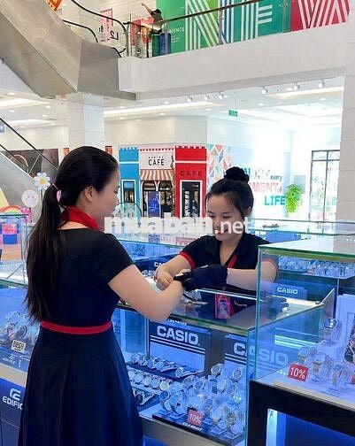 [AEON BÌNH DƯƠNG] NHÂN VIÊN BÁN HÀNG ĐỒNG HỒ CASIO