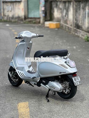 Piaggio Vespa Sprint 125 Abs Bạc Posche Bao Ra Tên